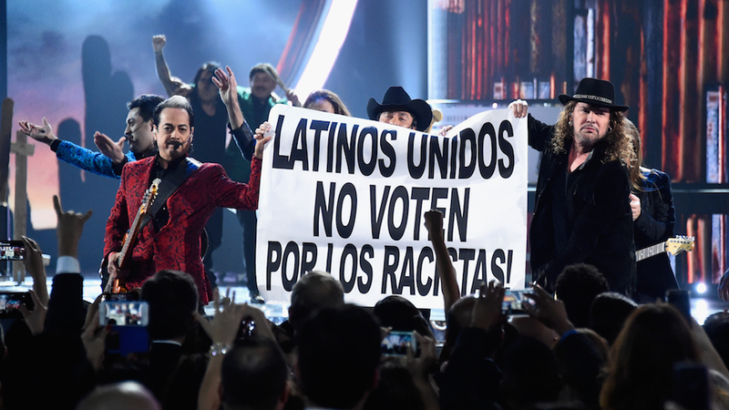 Illustration for article titled Sparkly, Silvery Glitz and Solidarity at the 16th Annual Latin Grammys